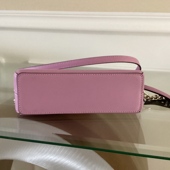Kate Spade Cameron Street Hilli Leather Berry Crush Lavender Dome Crossbody Bag - Picture 6 of 14